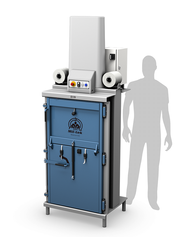 E119 Electric Baler for Plastic & Cardboard